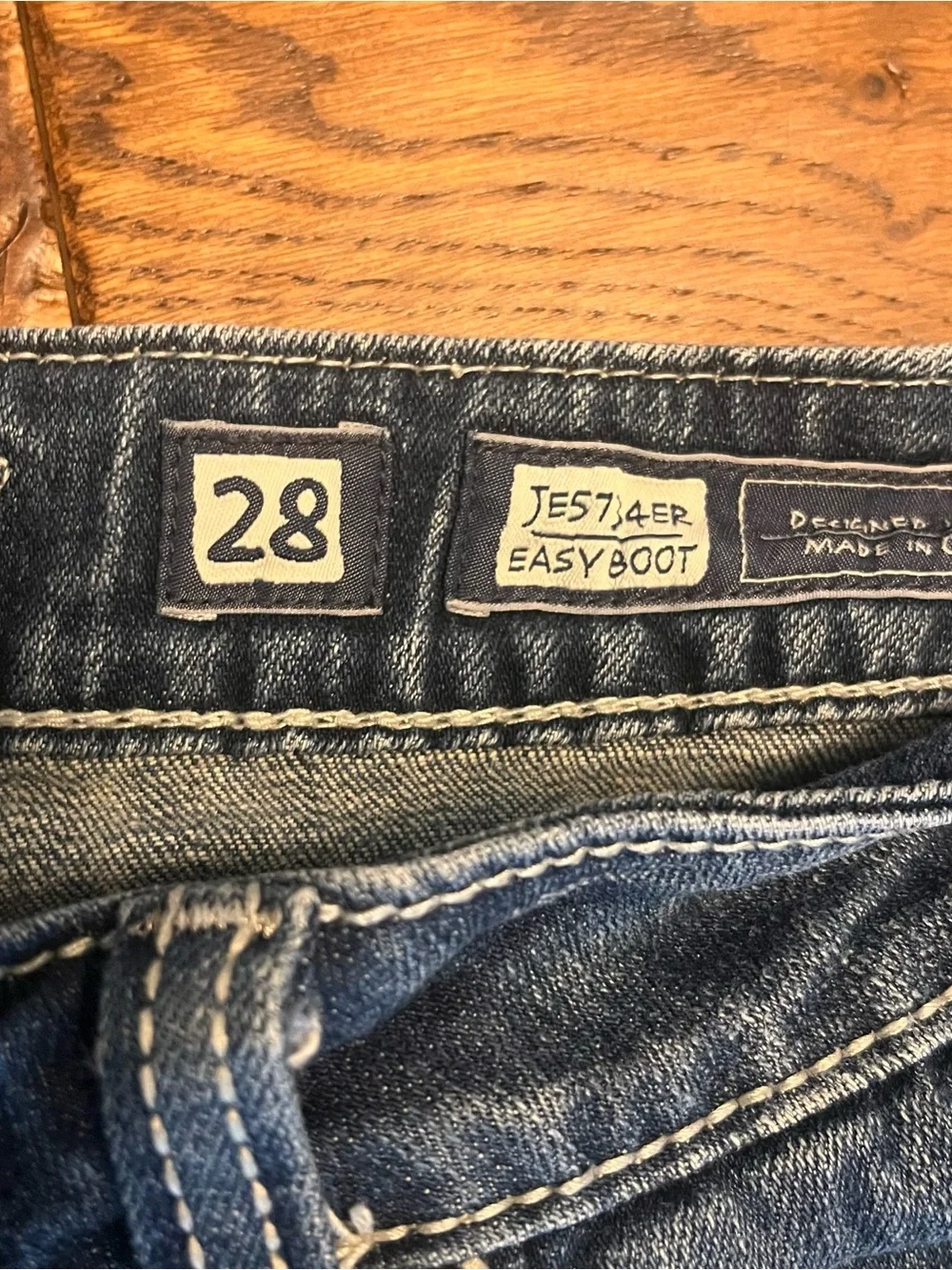 Miss Me Easy Boot y2K bling western Jeans distressed Embellished Back Pockets